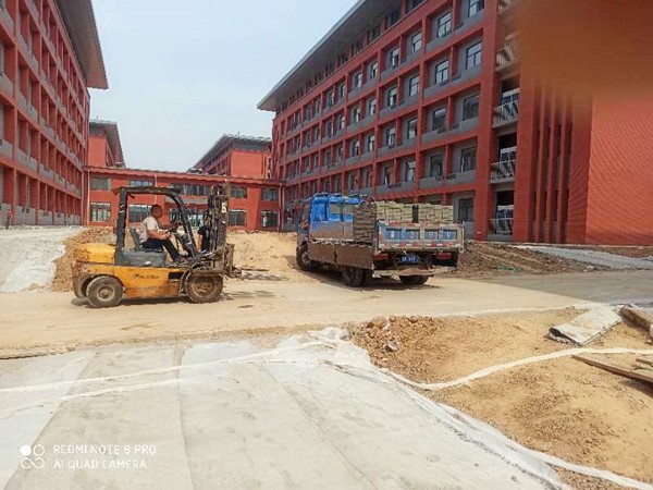 洛陽職業(yè)技術學院透水磚工程案例-施工前 洛陽職業(yè)技術學院透水磚工程案例-施工前