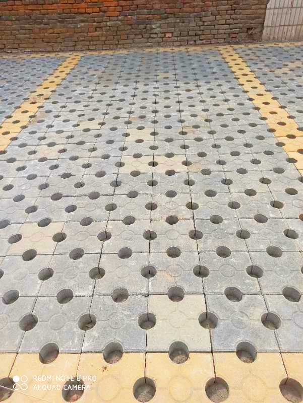 洛陽宜陽縣錦屏鎮馬堯村植草磚施工工程效果展示 洛陽宜陽縣錦屏鎮馬堯村植草磚施工工程效果展示